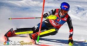 Mikaela Shiffrin STORMS to slalom win in Lienz, Austria for World Cup victory No. 93 | NBC Sports