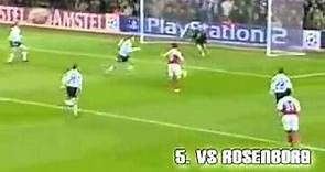 Francesc Fabregas Top 10 Goals On Arsenal