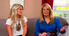 Lisa Whelchel and daughter Clancy on “Home & Family” (2016)