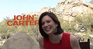 'John Carter' Lynn Collins Interview HD