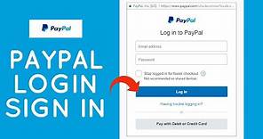 Paypal Login Sign In 2021: How to Login Paypal Account?
