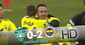 Kırklarelispor: 0 - Fenerbahçe: 2 | Gol: Mevlüt Erdinç