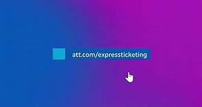 Create Express Ticketing on a Mobile Device | AT&T Business Center