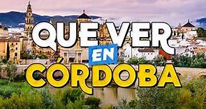 🧳️ TOP 10 Que Ver en Córdoba España ✈️ Guía Turística Que Hacer en Córdoba España