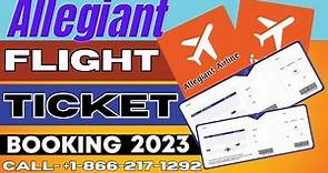 How to book Allegiant Airline flight tickets