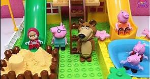 Peppa Pig y Masha y el Oso Español Video para Niños - Peppa Pig & Masha And The Bear LIVE 🔴 EN VIVO