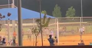 MLB's Tyrell Jenkins Throws Punches in Crazy Softball Game Brawl in Texas