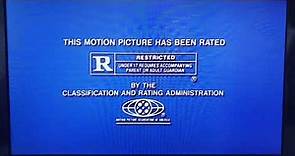 MPAA R Card Rating (1986)