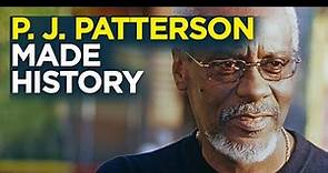PJ Patterson made history
