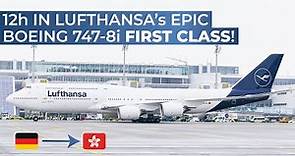TRIPREPORT | Lufthansa (FIRST CLASS) | Frankfurt - Hong Kong | Boeing 747-8i