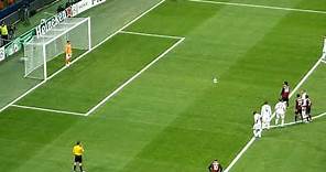 Milan-Real Madrid 1-1 Ronaldinho penalty