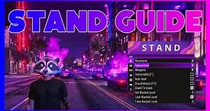 STAND MOD MENU GUIDE & FULL SHOWCASE | How To Use & Install | Set Up Protection 1.61