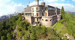 Castillo de Chapultepec desde el aire - Dji Phantom