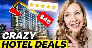 EASY TRICK to get 5-star hotels for CHEAP