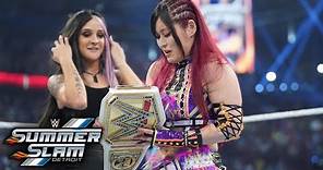 IYO SKY cashes in to become WWE Women’s Champion: SummerSlam 2023 Highlights