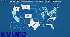 Texas gains 2 congressional seats following 2020 census | KVUE