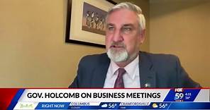 Indiana Gov. Eric Holcomb details trip to Brazil