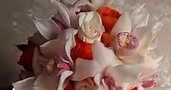 Ramo de novia natural con rosas y orquídeas | Ramos de novia Nahum Ramírez