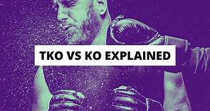 What Is The Difference Between A TKO Vs KO? (MMA & Boxing)