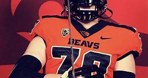 Kevin Cassidy, late-rising Mountainside offensive tackle, enjoys Oregon State Beavers visit