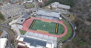 Kidd Brewer Stadium 2017 - Drone flyover shots Appalachian State