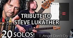 Tribute To Steve Lukather - 20 Of His Best Solos (Toto) by Ignacio Torres