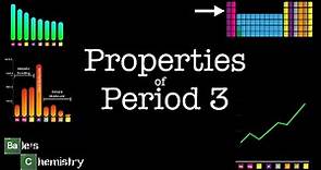 Physical Properties of Period 3, Paper 1 - AQA A Level Chemistry