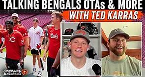 Ted Karras on Bengals' OTAs, Cordell Volson's Development, Joe Burrow and MORE | Exclusive Interview