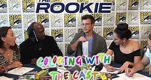 Coloring With The Cast - S1.E2 - ABC's The Rookie