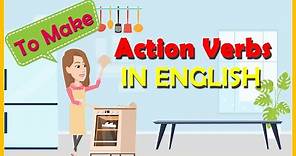 Action verbs vocabulary - Vocabulario de verbos de acción | Learn English - Aprender inglés