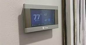 Where should you set your thermostat when the temperatures are cold?