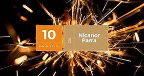 10 Frases de Nicanor Parra Frases IMPRESCINDIBLES y célebres.