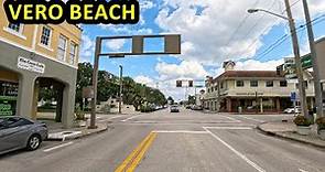 Vero Beach Florida Driving Through