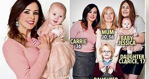 Carrie Hilton is Britain’s most glamorous grandma at the age of just 35 after shelling out £11k to keep her lo
