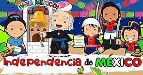 Cuento de la Independencia de México para niños 🇲🇽 Historia de la independencia de México animada