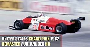 [HD] F1 1982 United States Grand Prix West (Long Beach) Highlights [REMASTER AUDIO/VIDEO]
