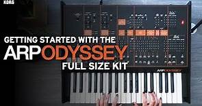 Getting Started with the ARP Odyssey Full Size Kit