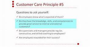 5 Core Principles of Customer Care