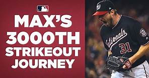 Max Scherzer's AWESOME career | A look back at his journey to 3,000 Ks!