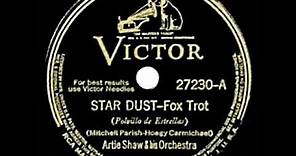 1941 HITS ARCHIVE: Star Dust - Artie Shaw