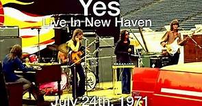 Yes - Live In New Haven - July 24th, 1971