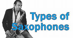 Types of SAXOPHONES