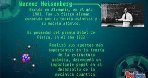Modelo atómico Werner Heisenberg.