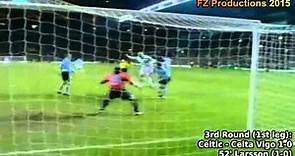 2002-2003 Uefa Cup: Celtic FC All Goals (Road to the Final)