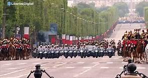 Francia celebra una ceremonia en París por el Día de la Victoria en Europa en la II Guerra Mundial