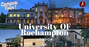 Campus Tour | University of Roehampton London | Roehampton Institute of Higher Education | URL | UK