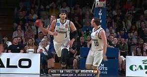 Josh Boone Posts 10 points & 15 rebounds vs. Adelaide 36ers