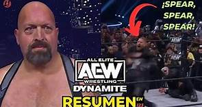 PAUL WIGHT REGRESO 😲 Resumen AEW Dynamite Español