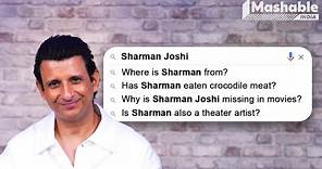 Sharman Joshi Answers Most Googled Questions | Mashable India