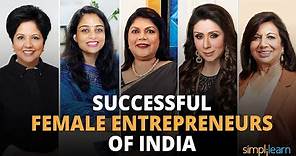 Top 5 Women Entrepreneurs in India | Women Entrepreneurs Success Stories | Women's Day | Simplilearn